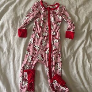 Posh peanut candy cane hello kitty